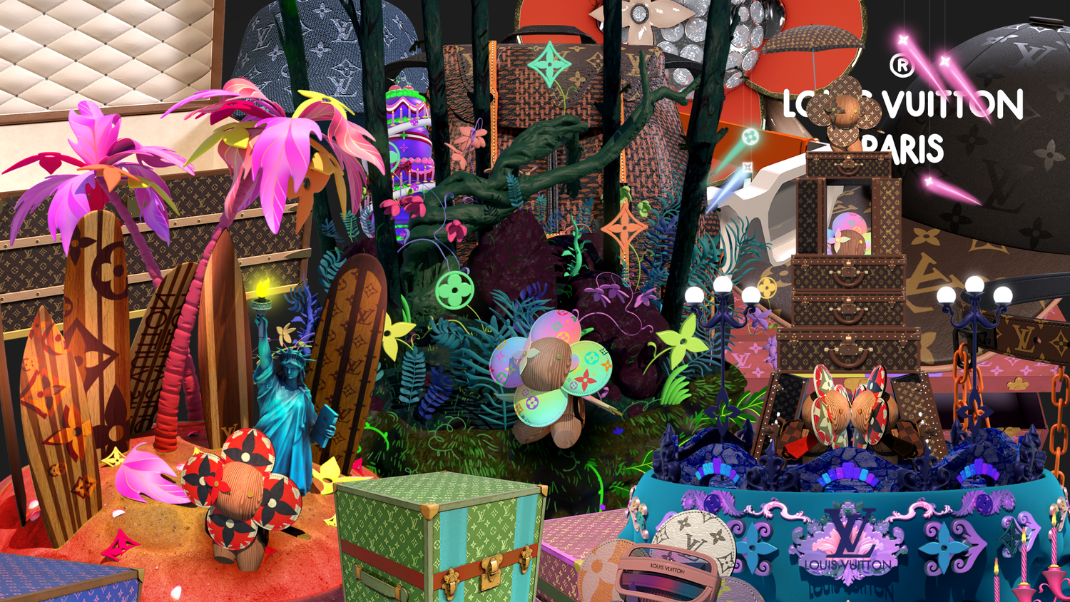 LOUIS VUITTON: LOUIS THE GAME — CLARA BACOU