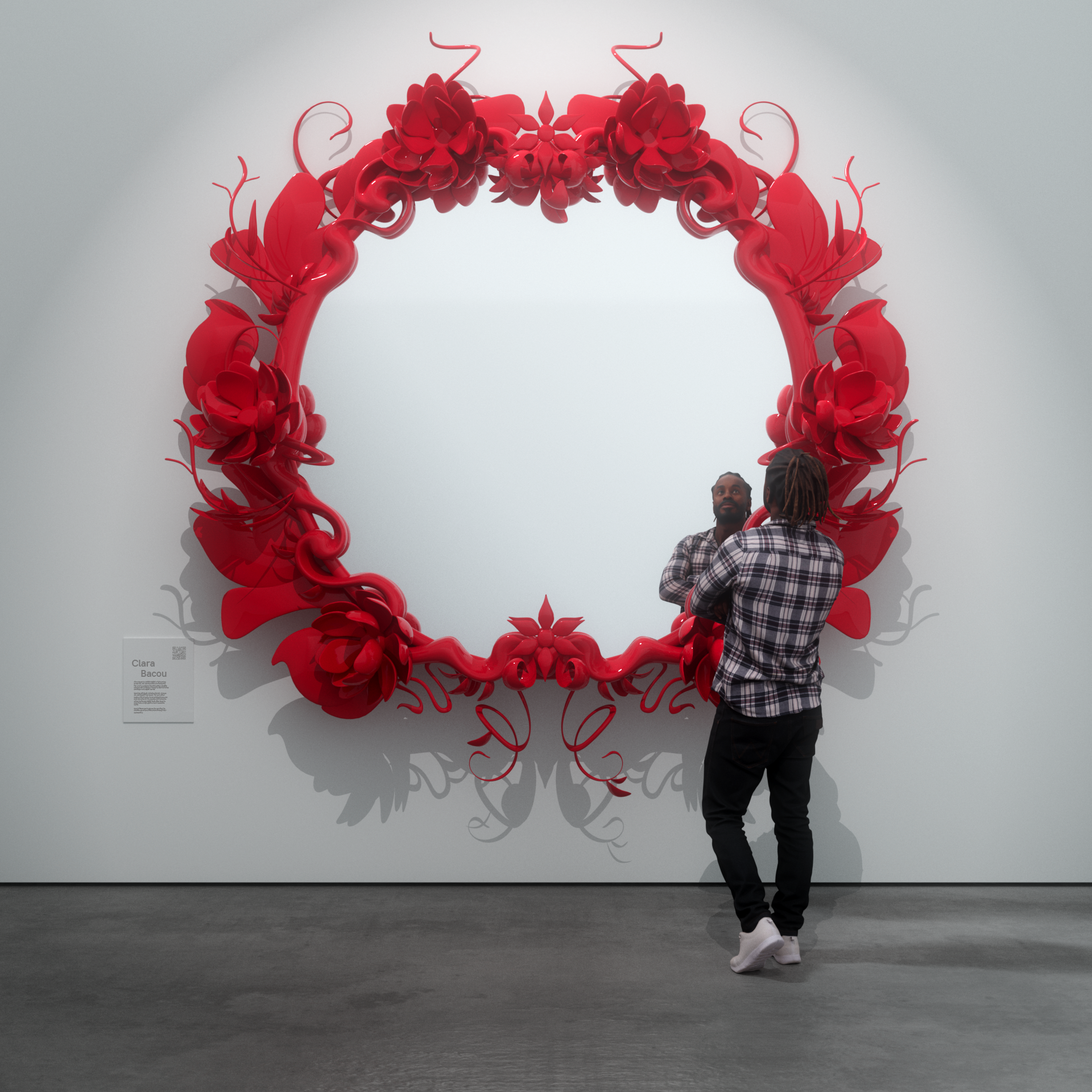 Floral Mirrors
