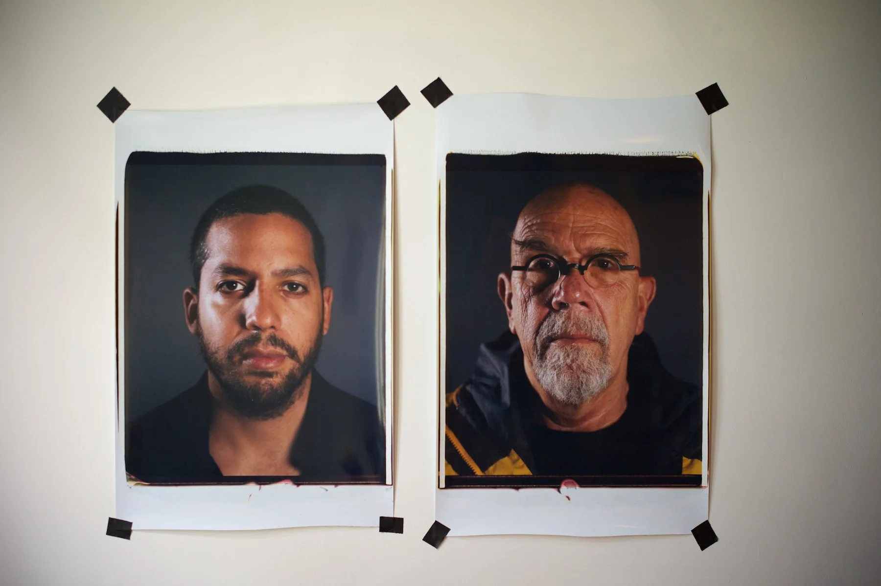 CHUCK CLOSE + DAVID BLAINE
