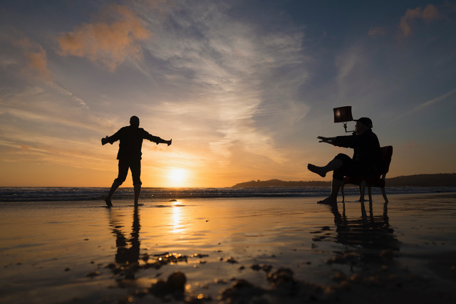  The subject can't help but direct the director. 