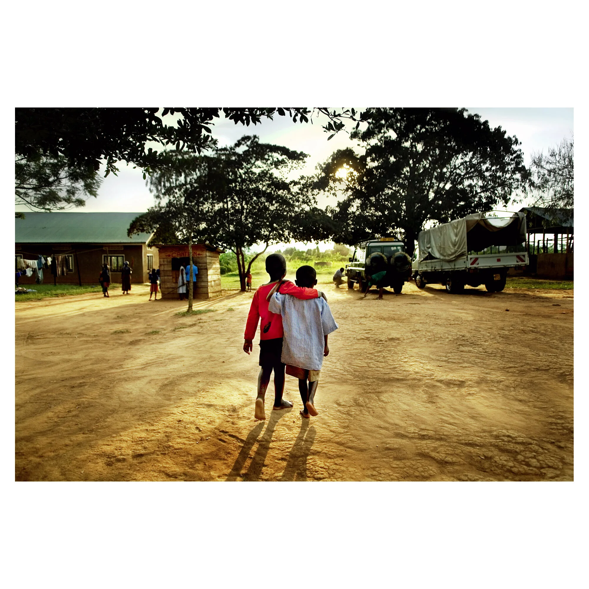 Friends. Rakai Home, Uganda. 2006.