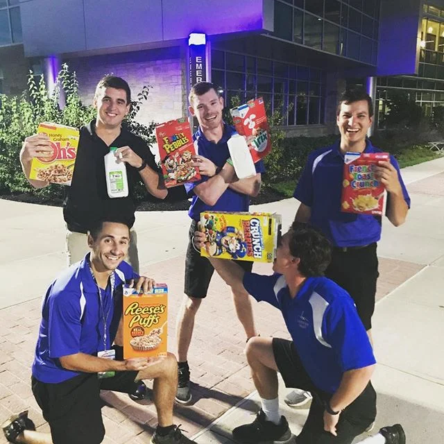 Some of our team members are bigger characters than those on their favorite cereal box! 
#cerealfordinner #sugarrush #milkwasabadchoice