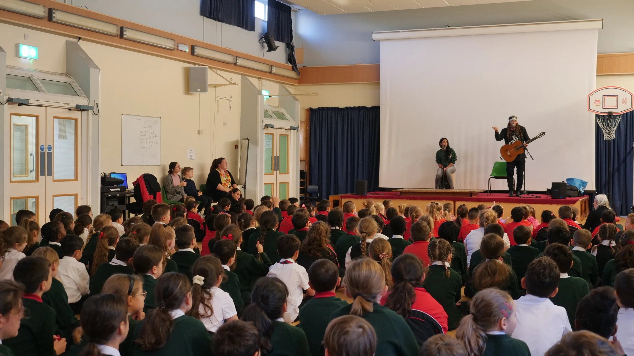 Guitar Festival sees James Bond's Guitarist inspiring children in schools