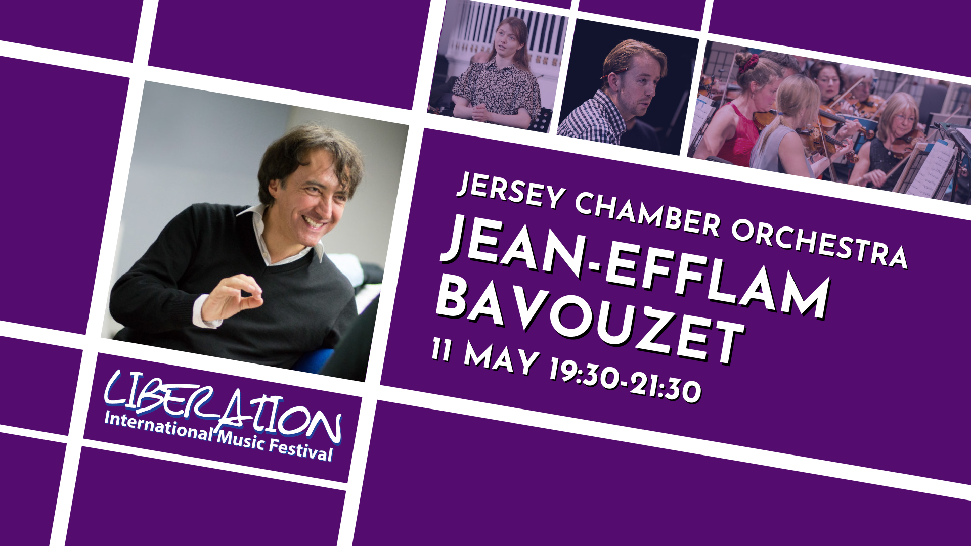 Jean Efflam Bavouzet with the Jersey Chamber Orchestra