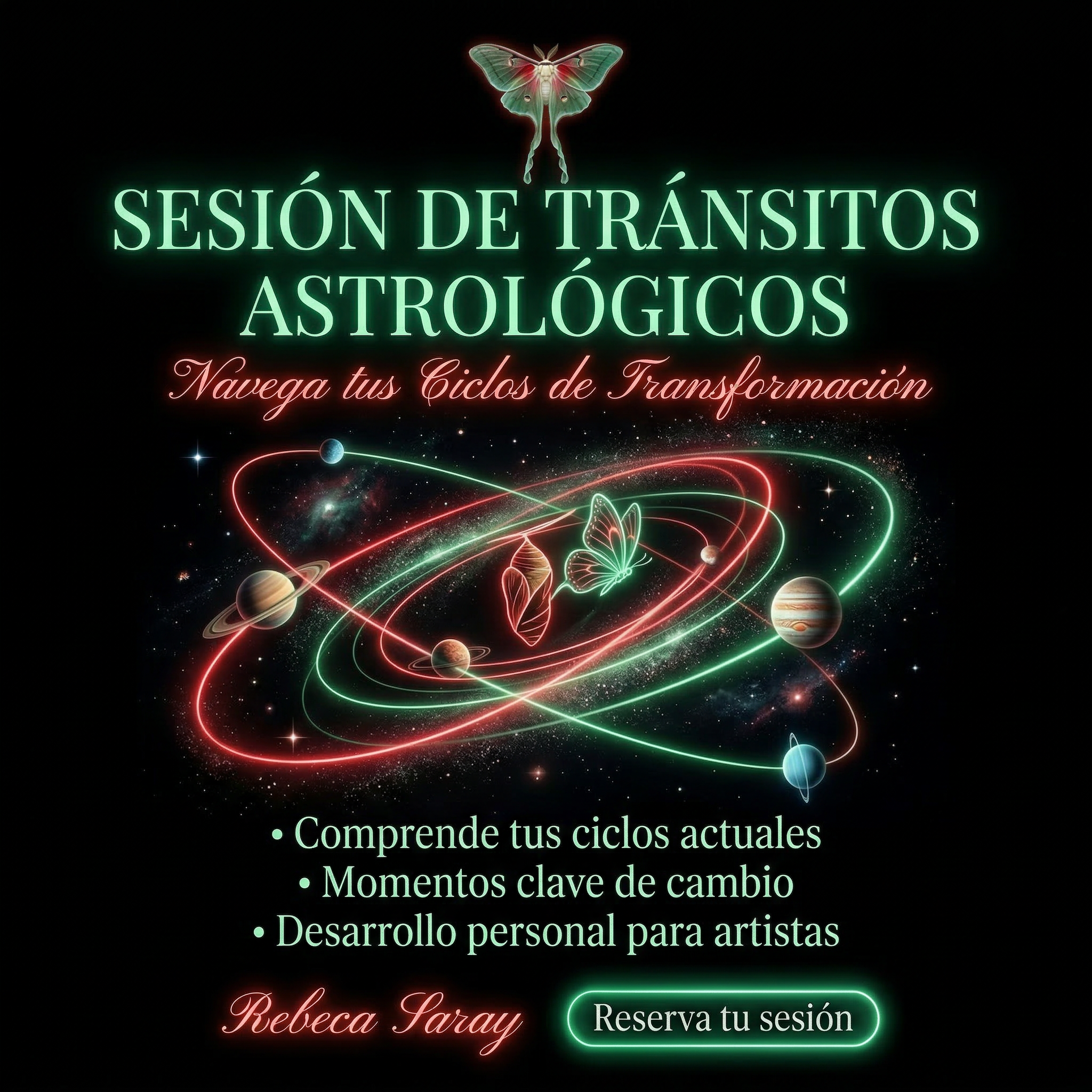 ¿Que tienes que trabajar ahora mismo? Sesión de Tránsitos astrológicos y coaching