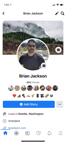 Featured Facebook Profile Brian Jackson Featured Facebook Profile Brian Jackson