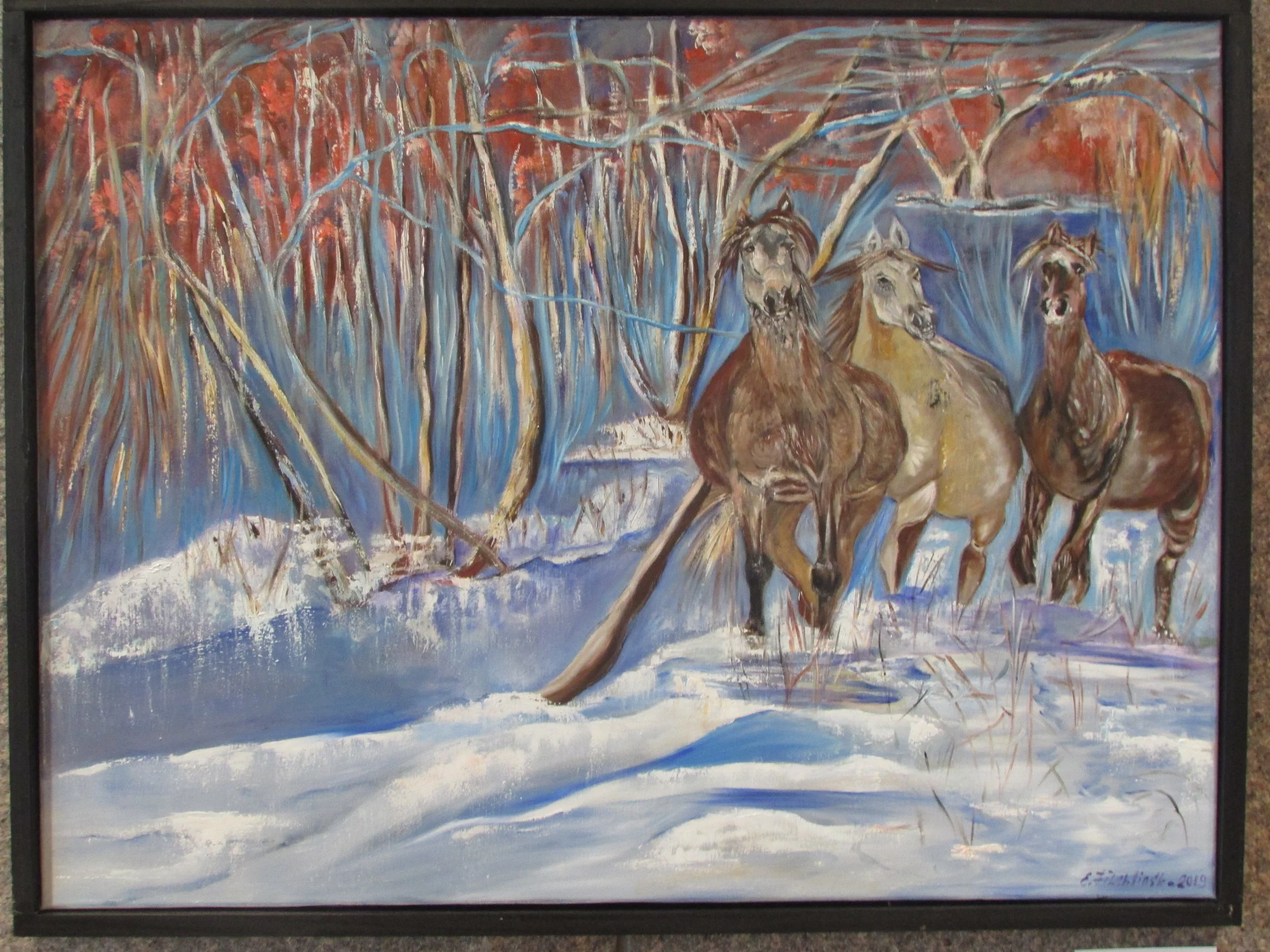 15 - On the Run - 30x40.JPG