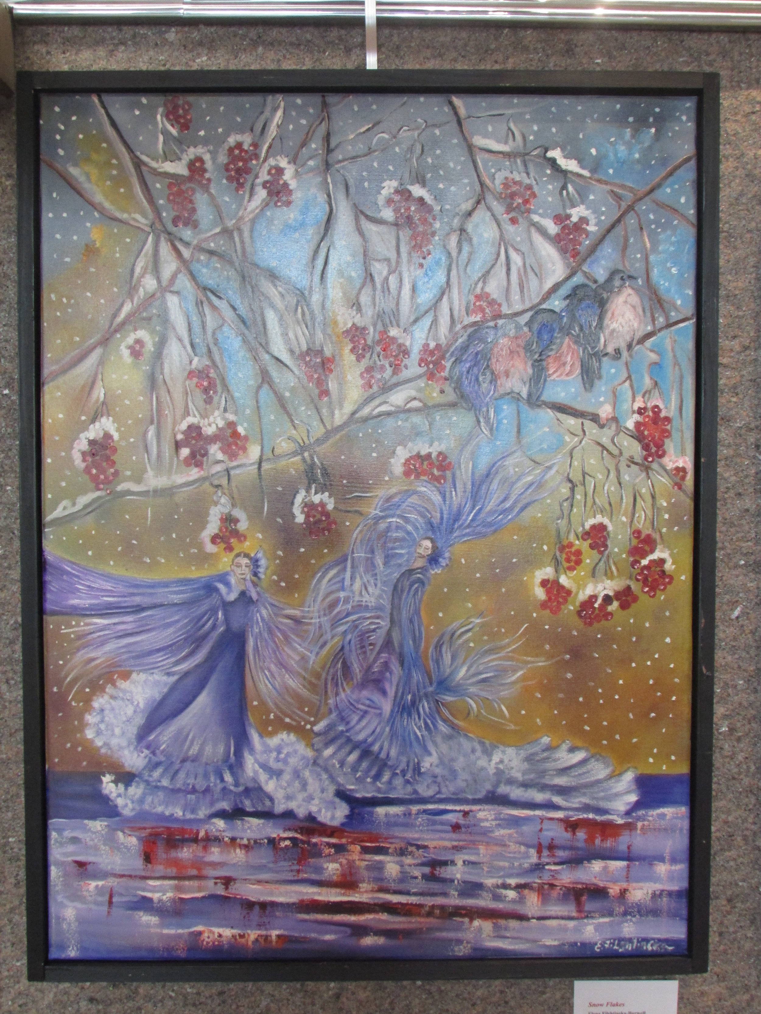 35 - Snow Flakes - 30x40.JPG