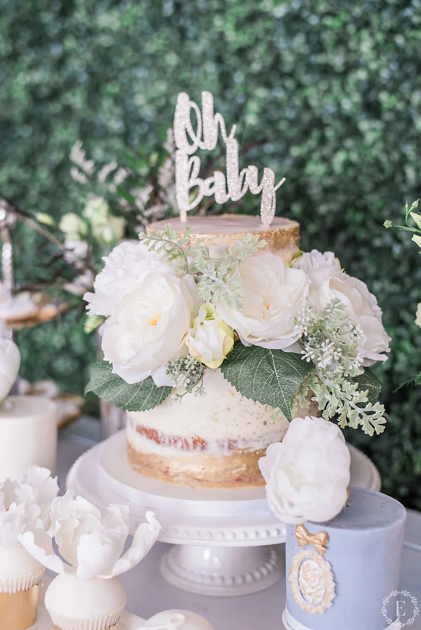 Modern High Tea Baby Shower H A N A N
