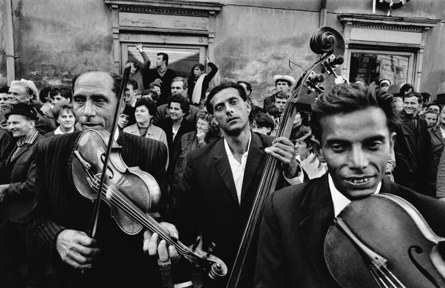 'Gypsies': A Romanian street festival, 1967.