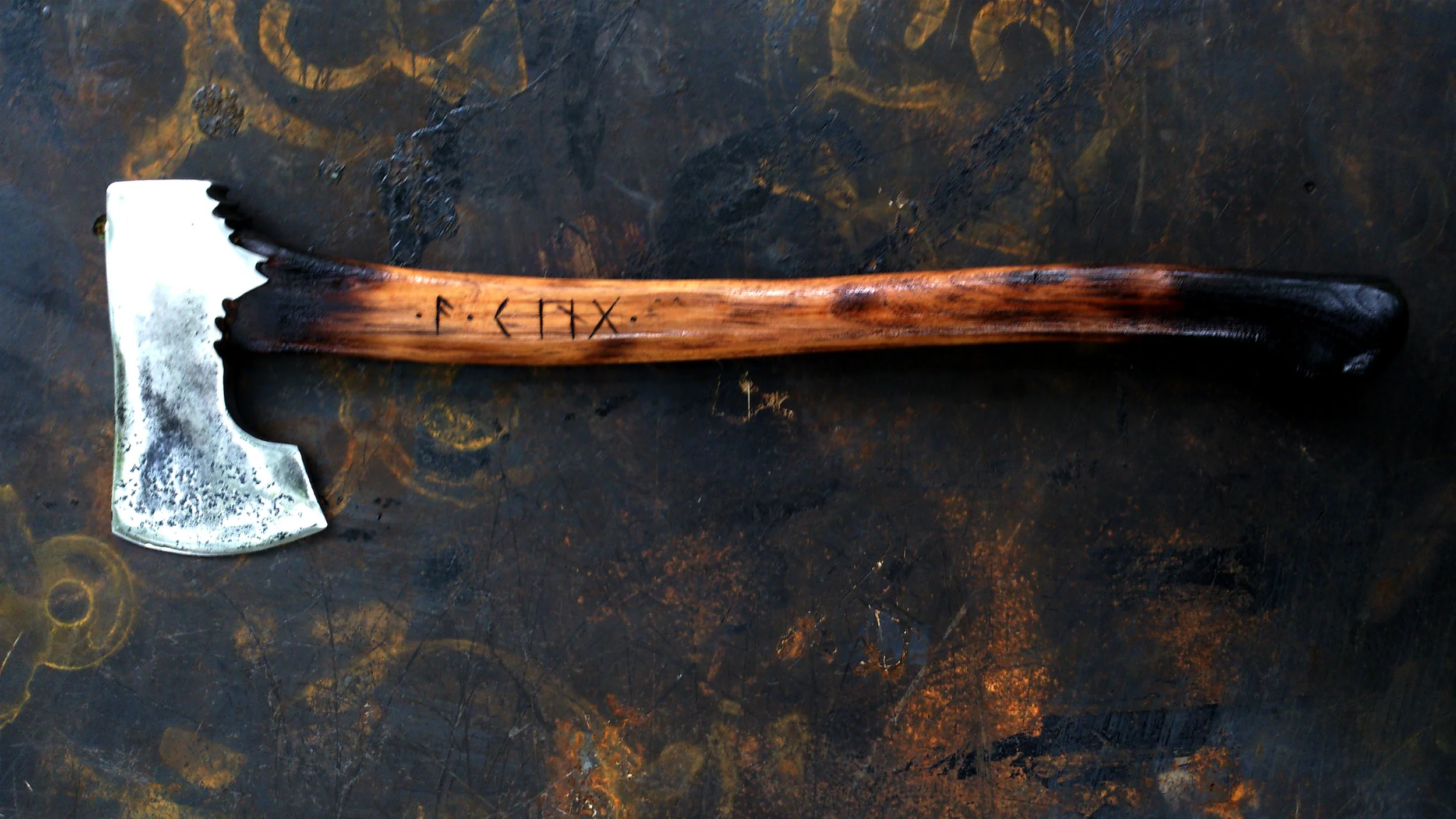 "Odin the King!" Viking Style Axe
