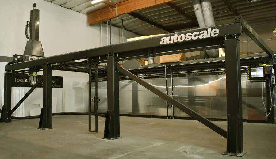 Cnc Routers Autoscale Xyz Giant 5 Axis Cnc Routers