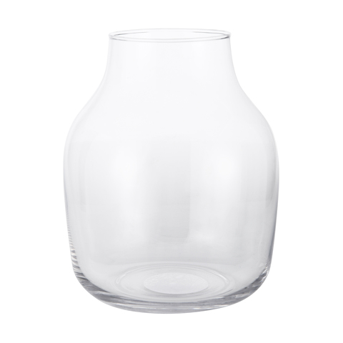 Heavy Glass Vase