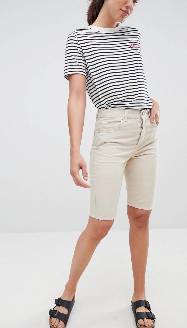 ASOS DESIGN straight leg basic shorts