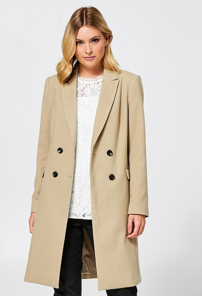 Preview Longline Camel Coat