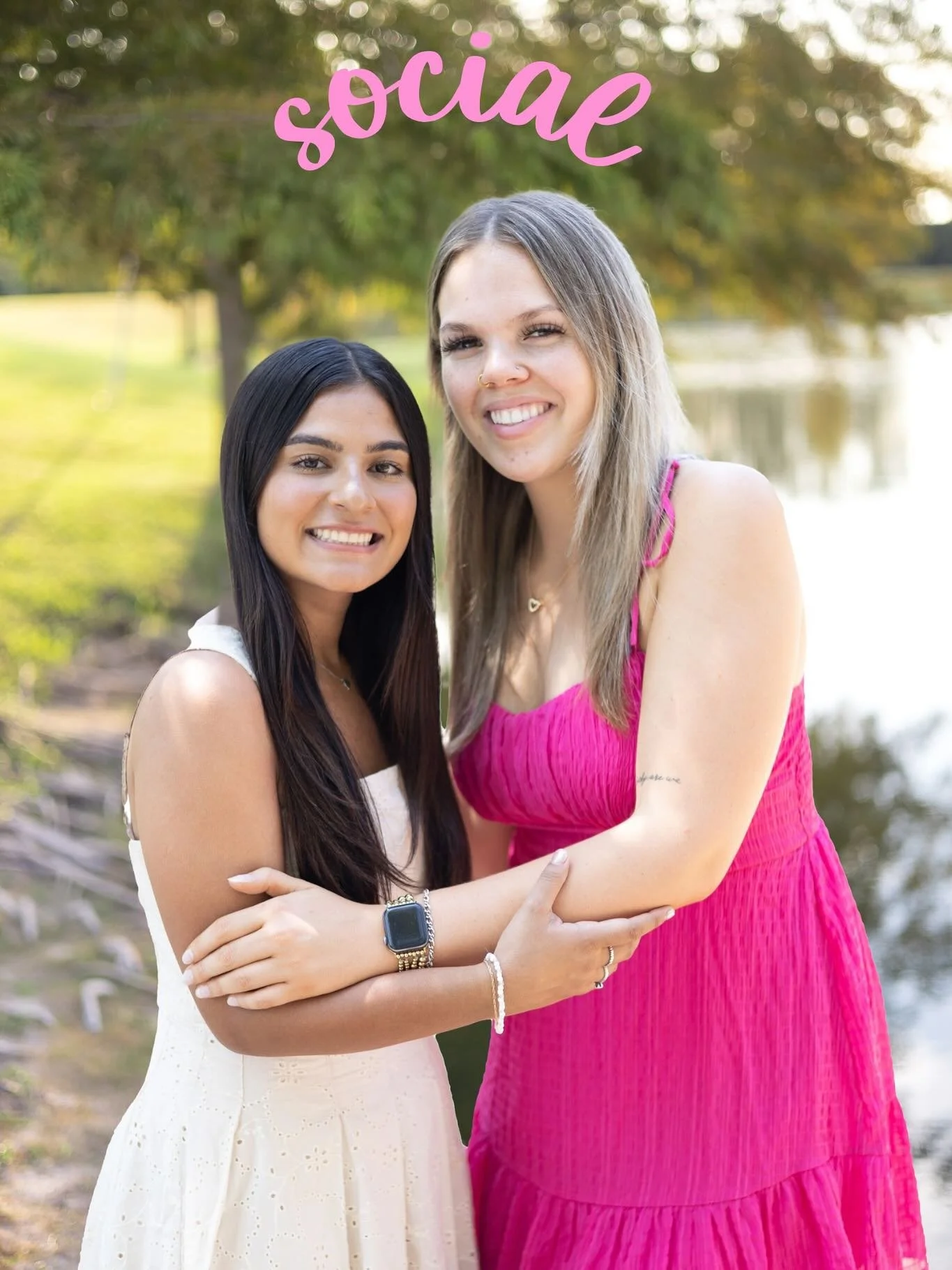 ✨Officer Highlight Time✨
Meet our Social Chairs, Regan and Natalie! They make sure every event is a good time! We couldn&rsquo;t do it without them! 🕺🏻🪩 

&ldquo;Hi, my name is Natalie Perez , and i&rsquo;m a senior Human Resources Development maj