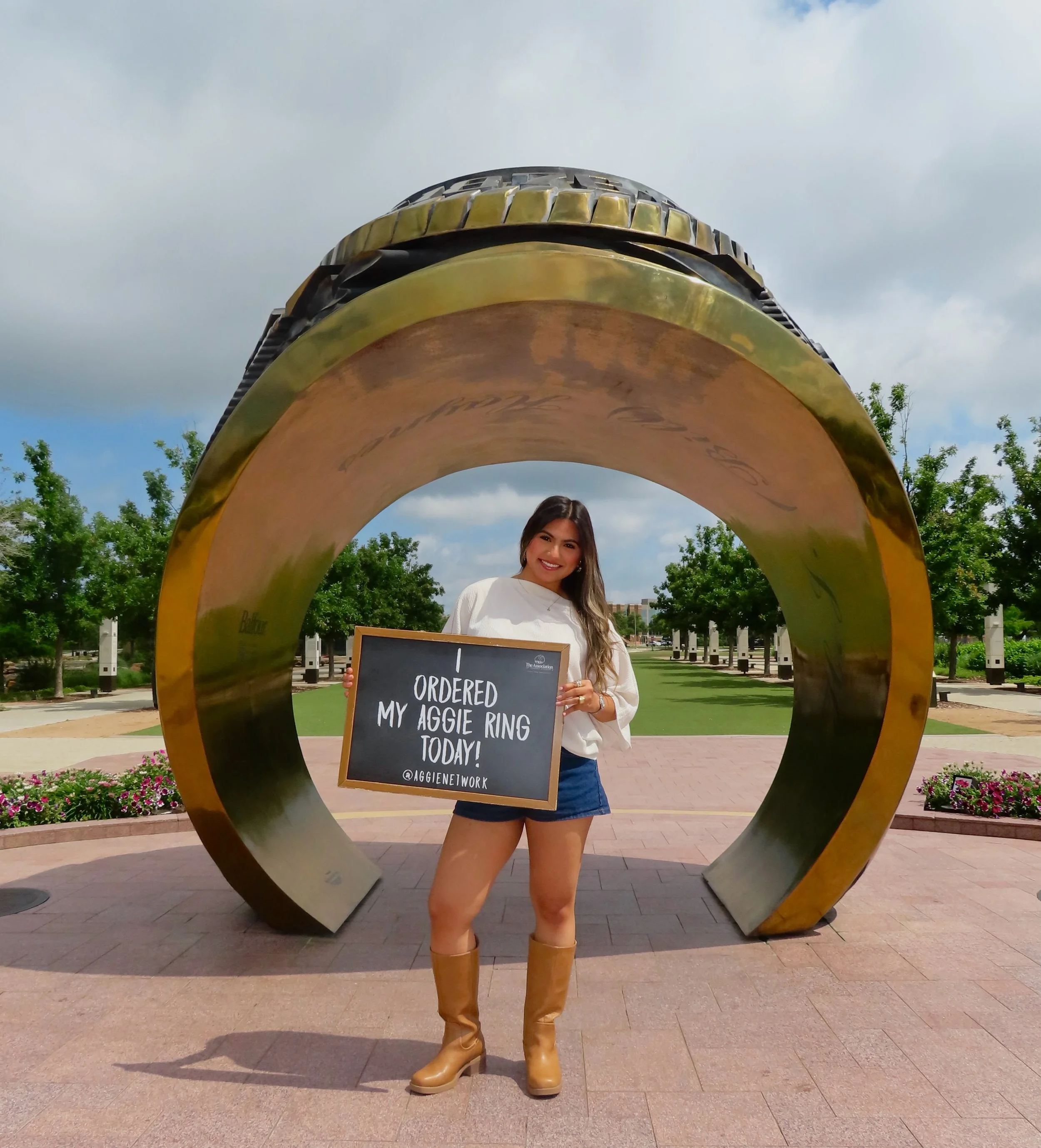Congrats to all our girls who ordered their Aggie ✨bling✨ this summer!