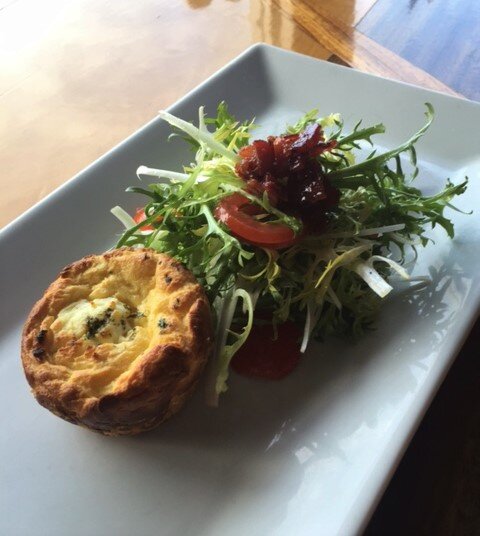 Frisee Salad with Goat Cheese Souffle.jpg