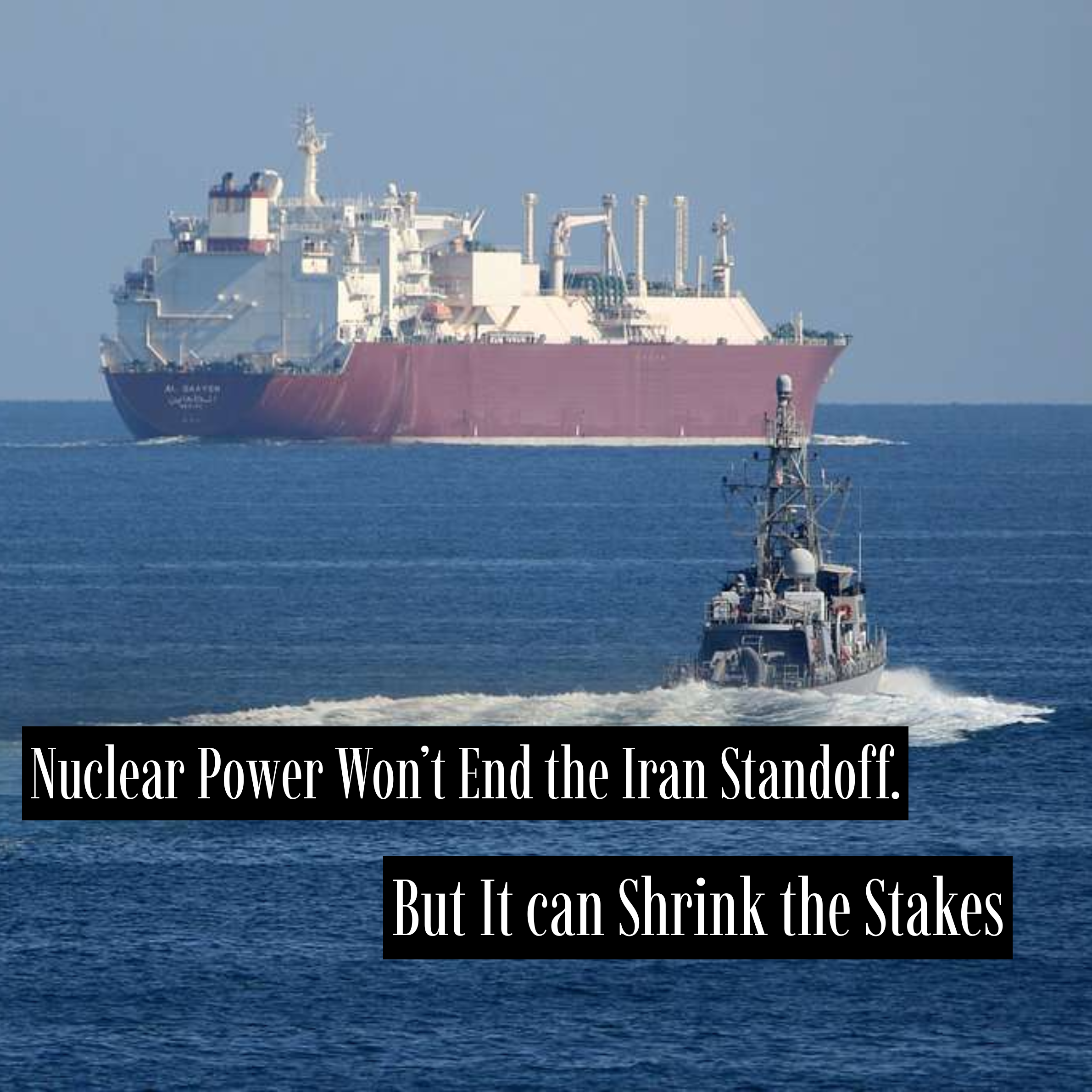 Nuclear Power Won't End the Iran Standoff. But It Can Shrink the Stakes.