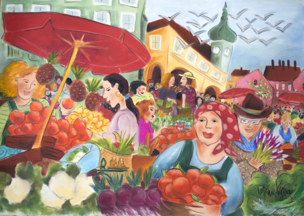 Noon at the Market
