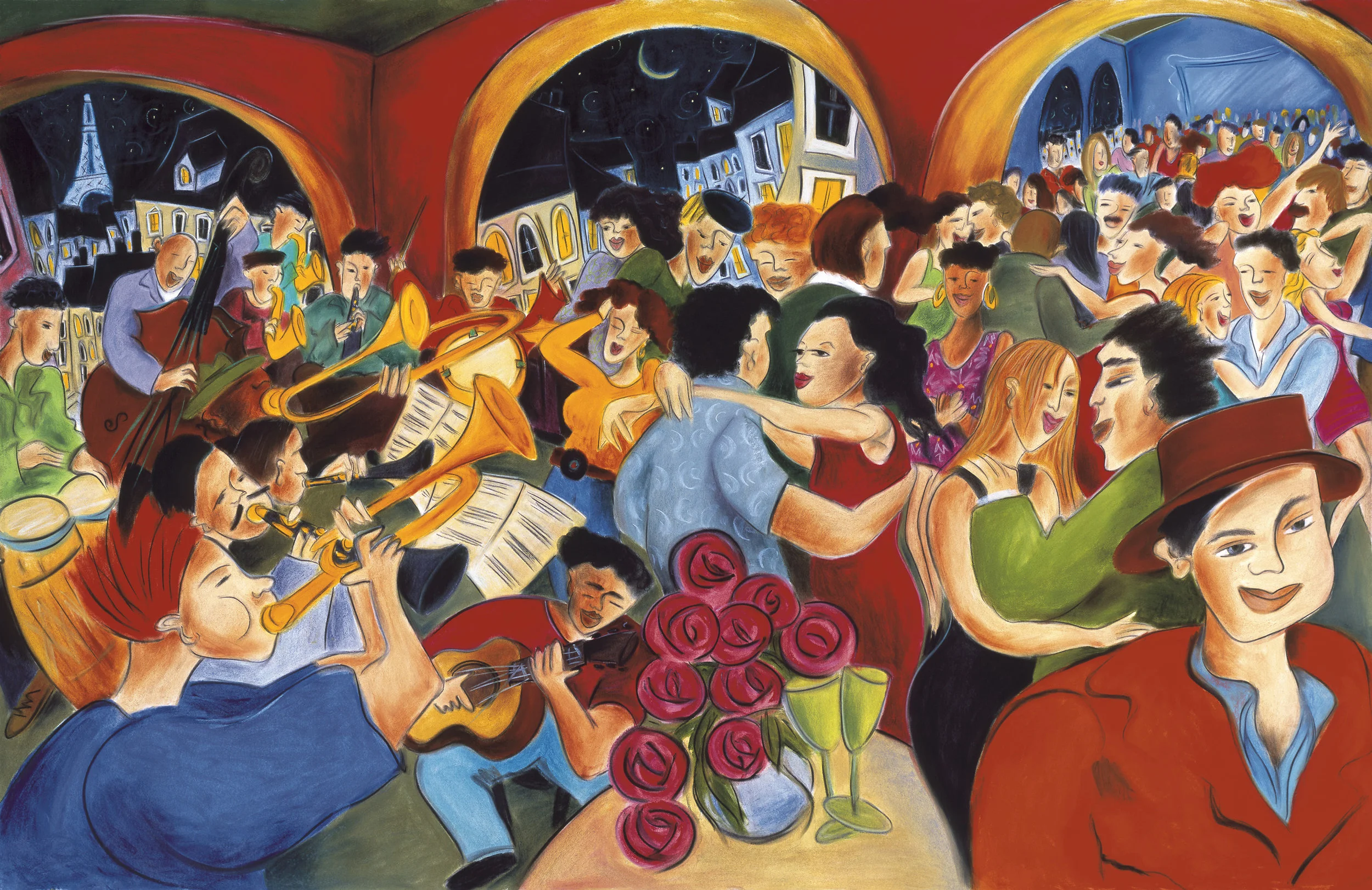 ¡Baila! limited edition prints, 22" x 30" edition of 50 signed and numbered, SOLD OUT
