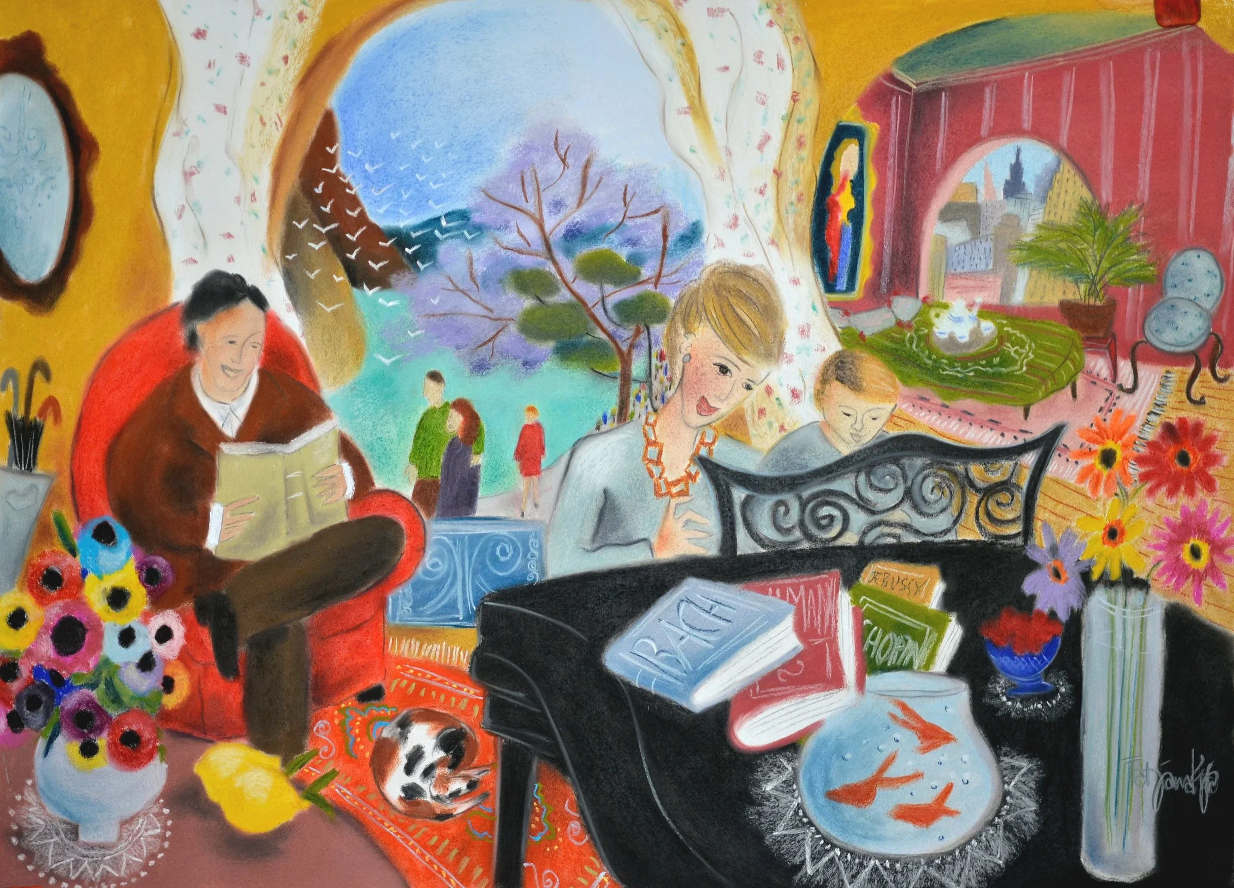 Piano Lesson With Pauline