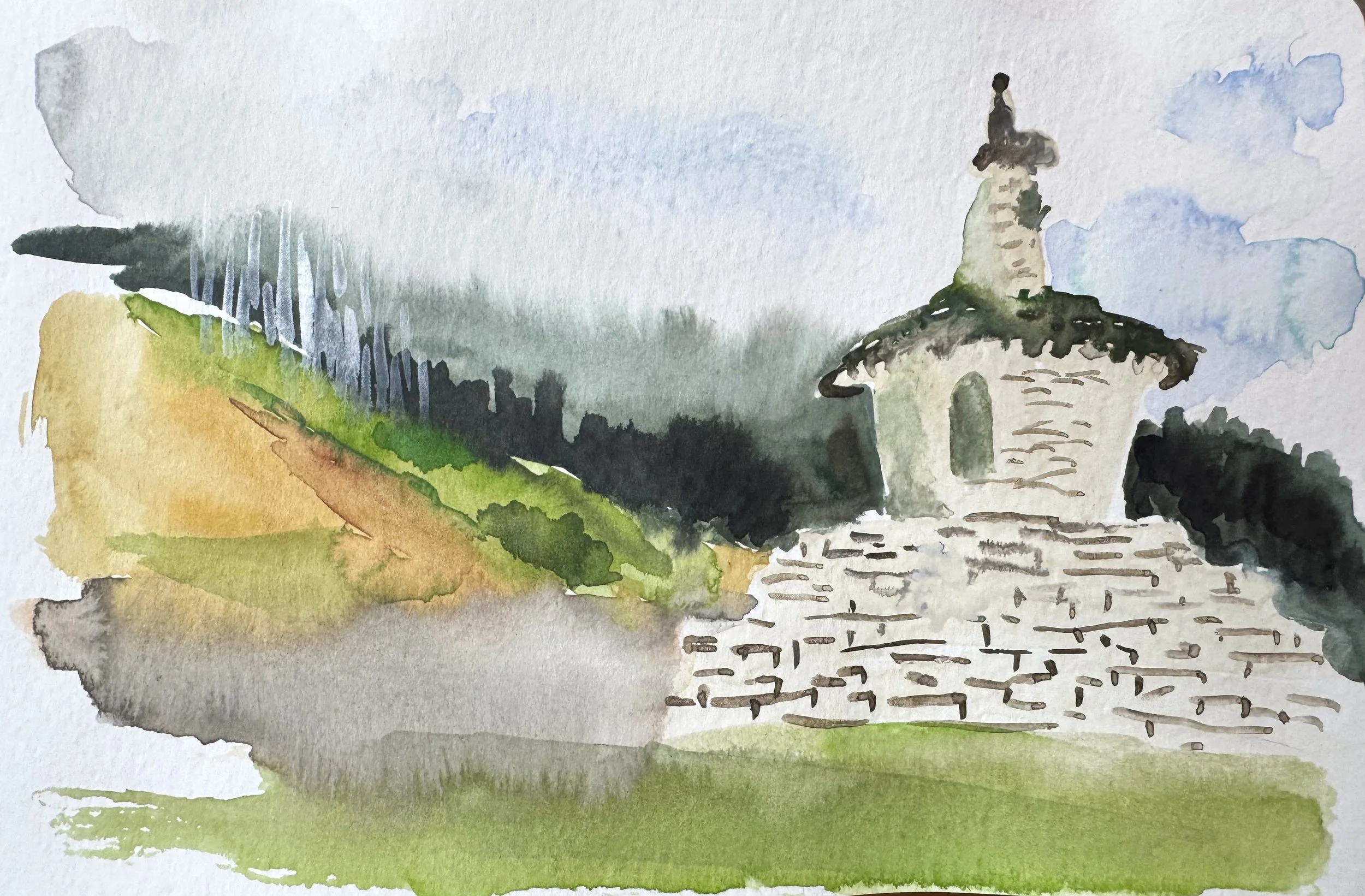 Old Stupa in Phobjika Valley.jpg