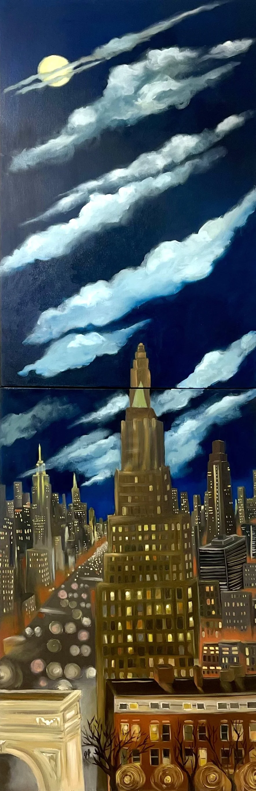 Blue Hour, 72%22 X 24%22 oil on canvas.jpg
