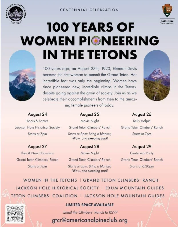 Teton Climbers Coalition Events