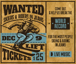 Ski Meet Up - World Record Jeans Day