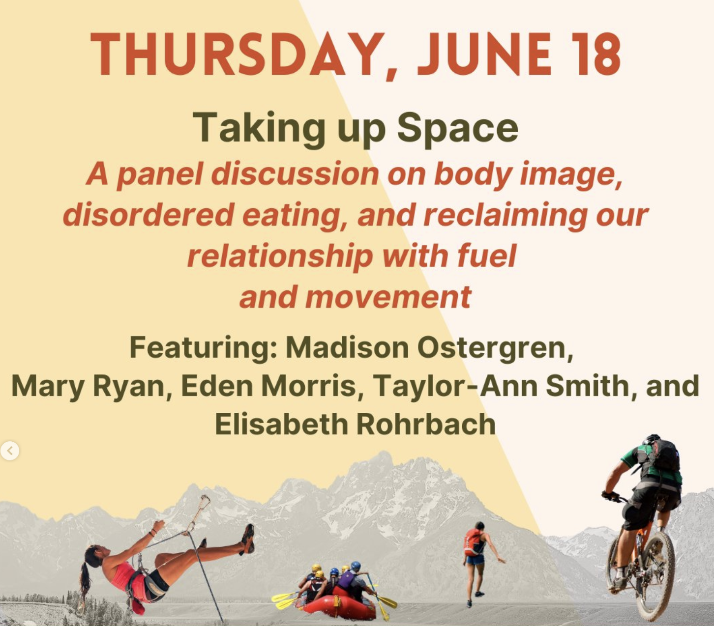 Taking up Space Panel
