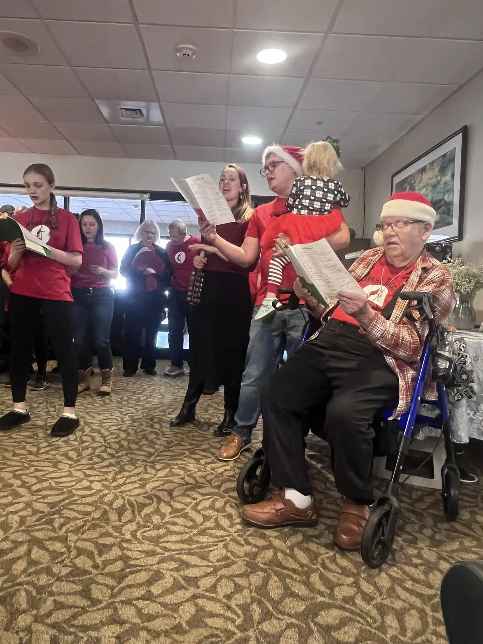 Christmas Caroling at Hampton Fields Village