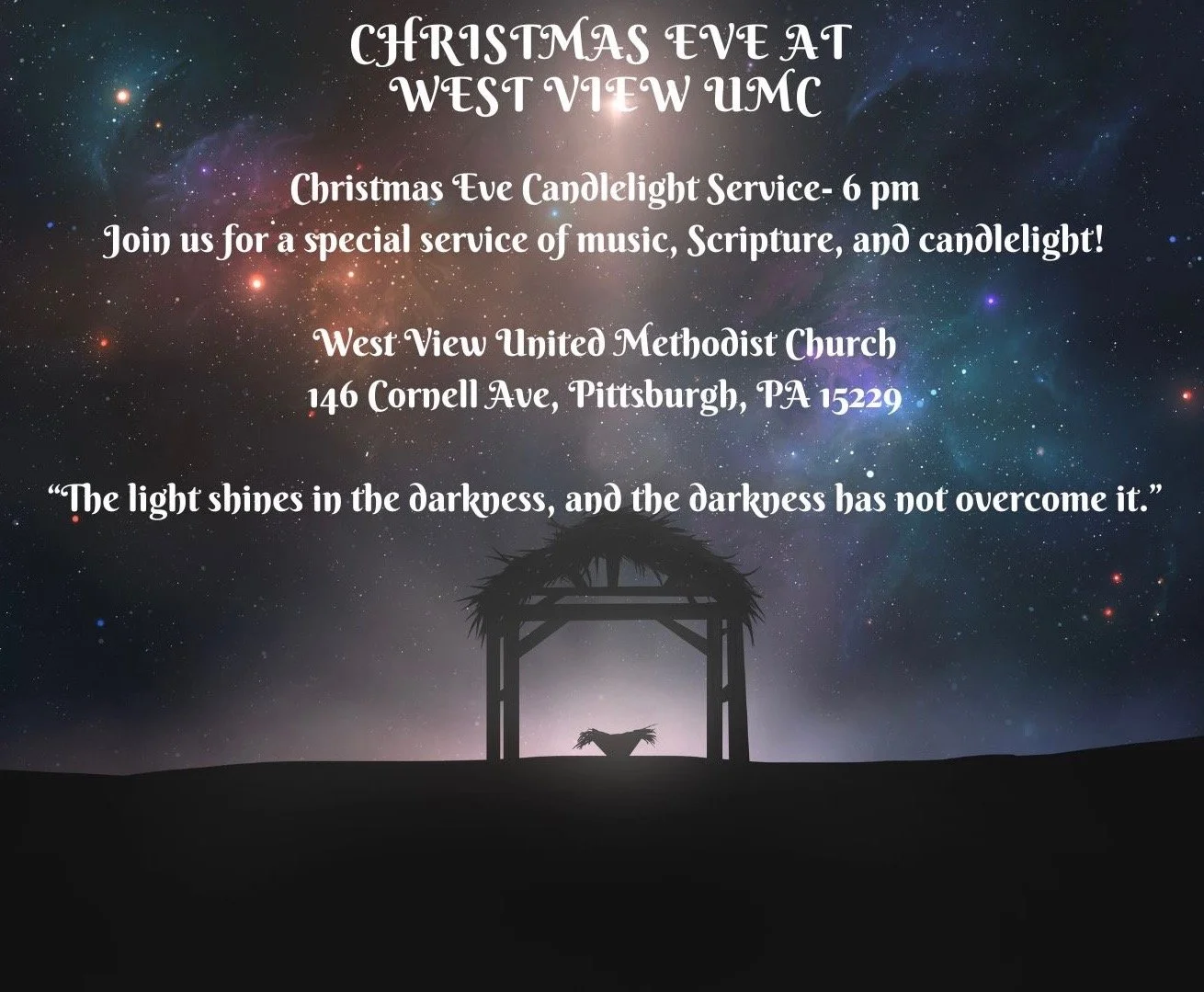 Christmas Eve Candlelight Worship 