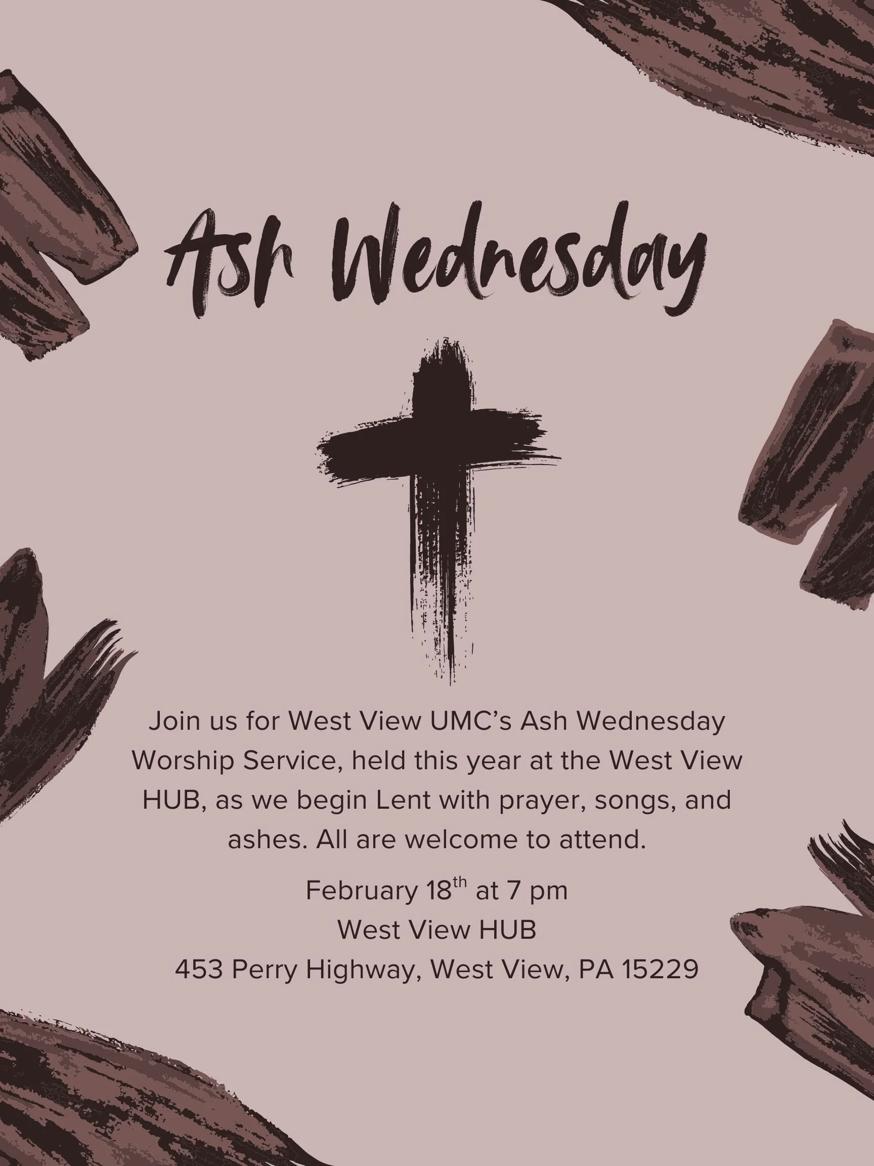 Ash Wednesday Worship 