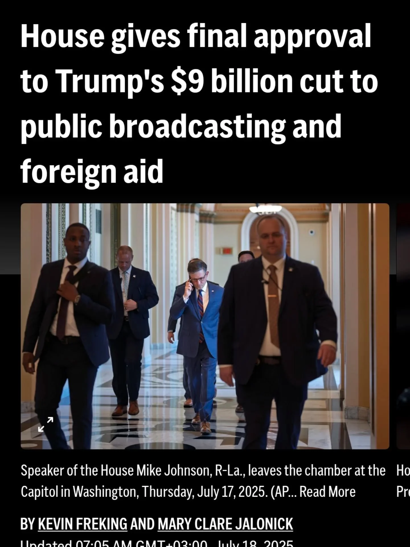 This is a catastrophic decision that will no doubt impact the west. At a time when Somalia is already struggling with funding and political uncertainty, they will now lose at least 1% of their national income. That's roughly at least $120 million. Do