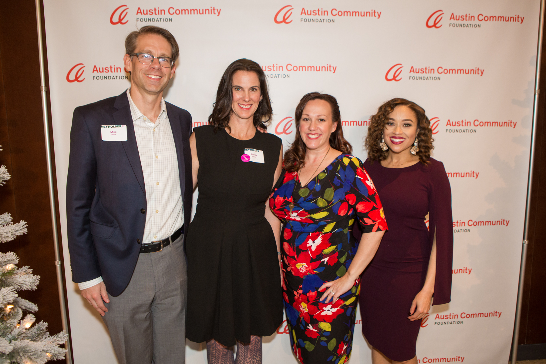 Image from Keyholder17. Left to right: Mike Nellis,Jessica Weaver, MJ Hegar, Terri Broussard Williams