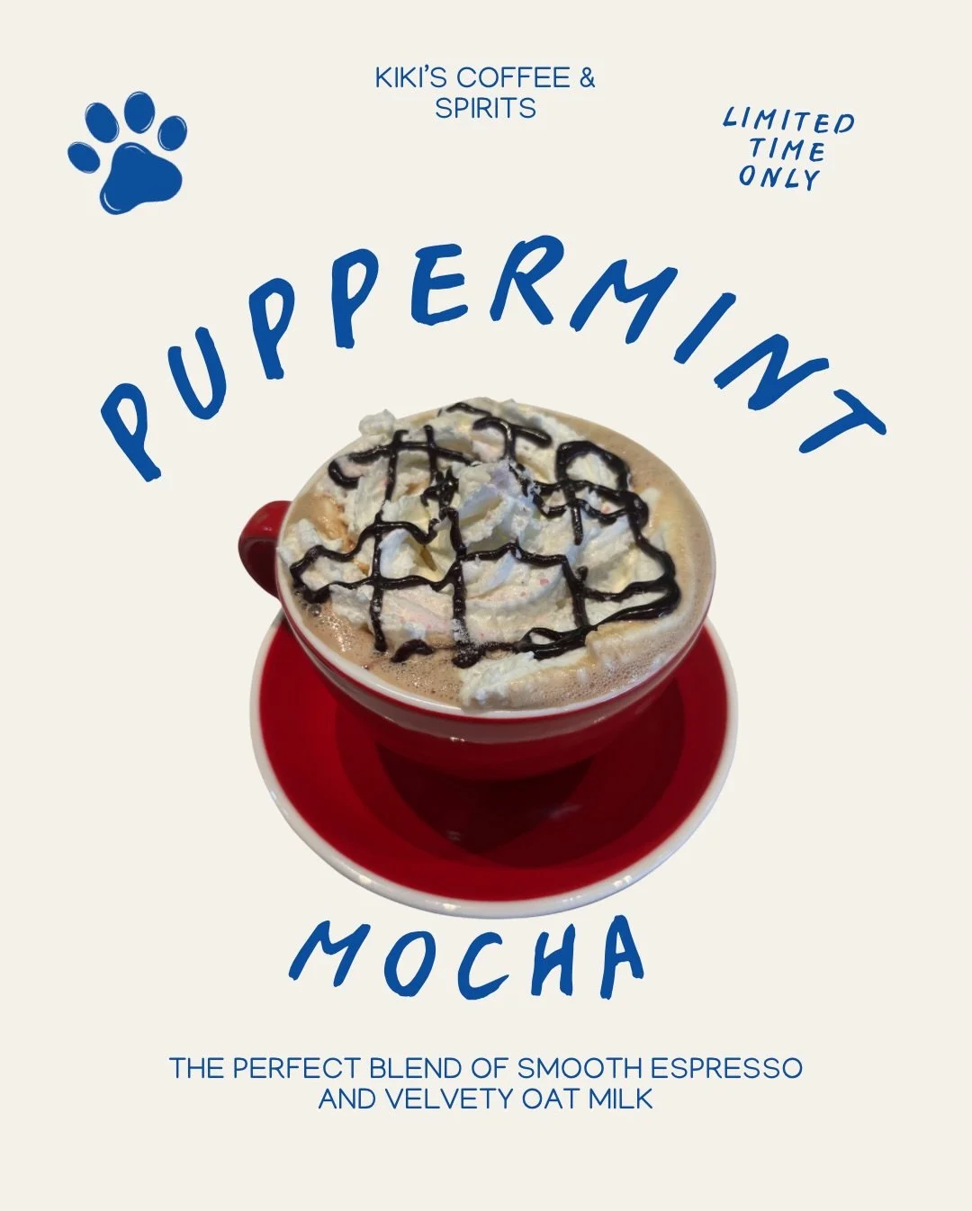 Puppermint mocha season is almost over 💔 
Make sure you get your holiday fix while you still can❄️🐶☕️

#peppermintmocha #sanantoniocoffeeshop #dogfriendlysanantonio #dogfriendlycafes