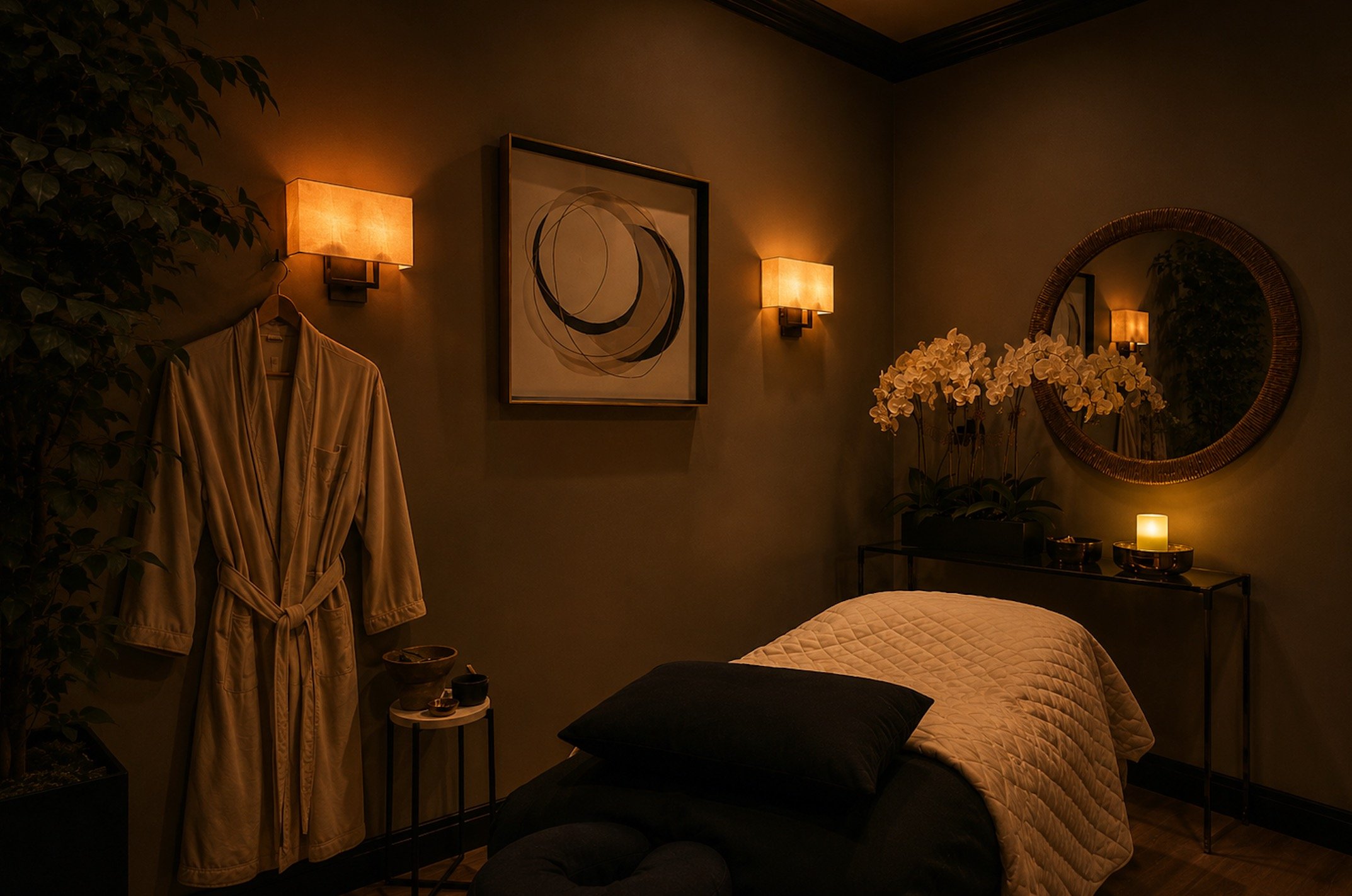 Luxury wellness, massages, and facials at spa Ritual at Mane and Company downtown San Antonio