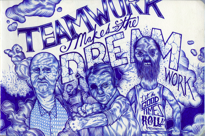 TEAMWORK MAKES THE DREAM WORK