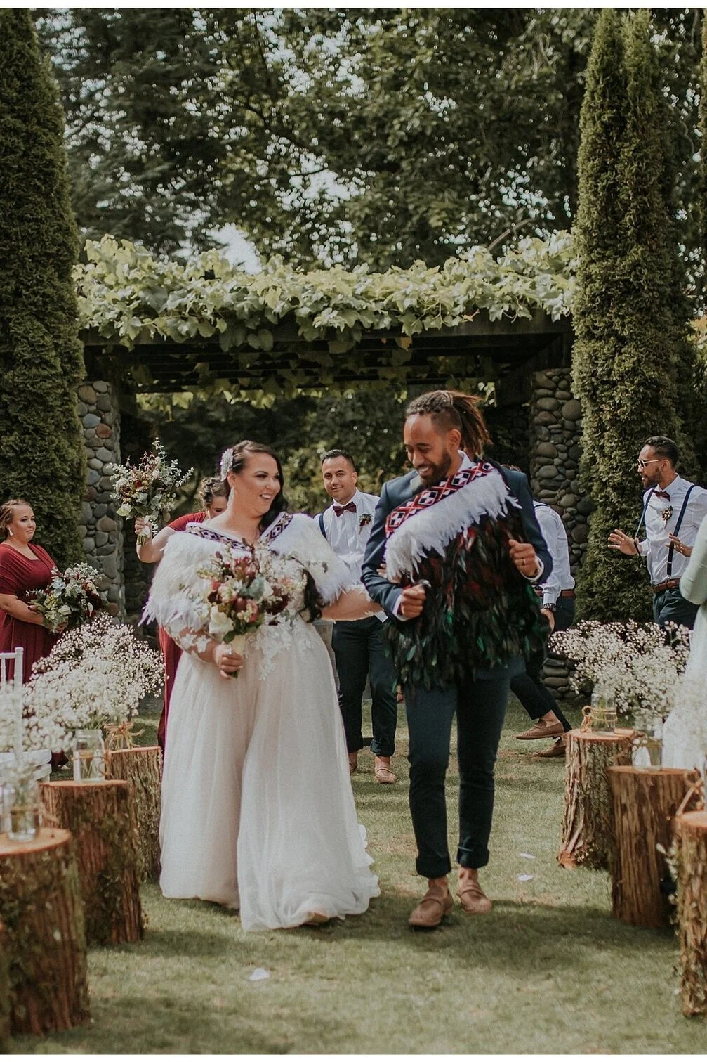 Shani &amp; Quintion's Wedding - Bradley's Garden Taumarunui 