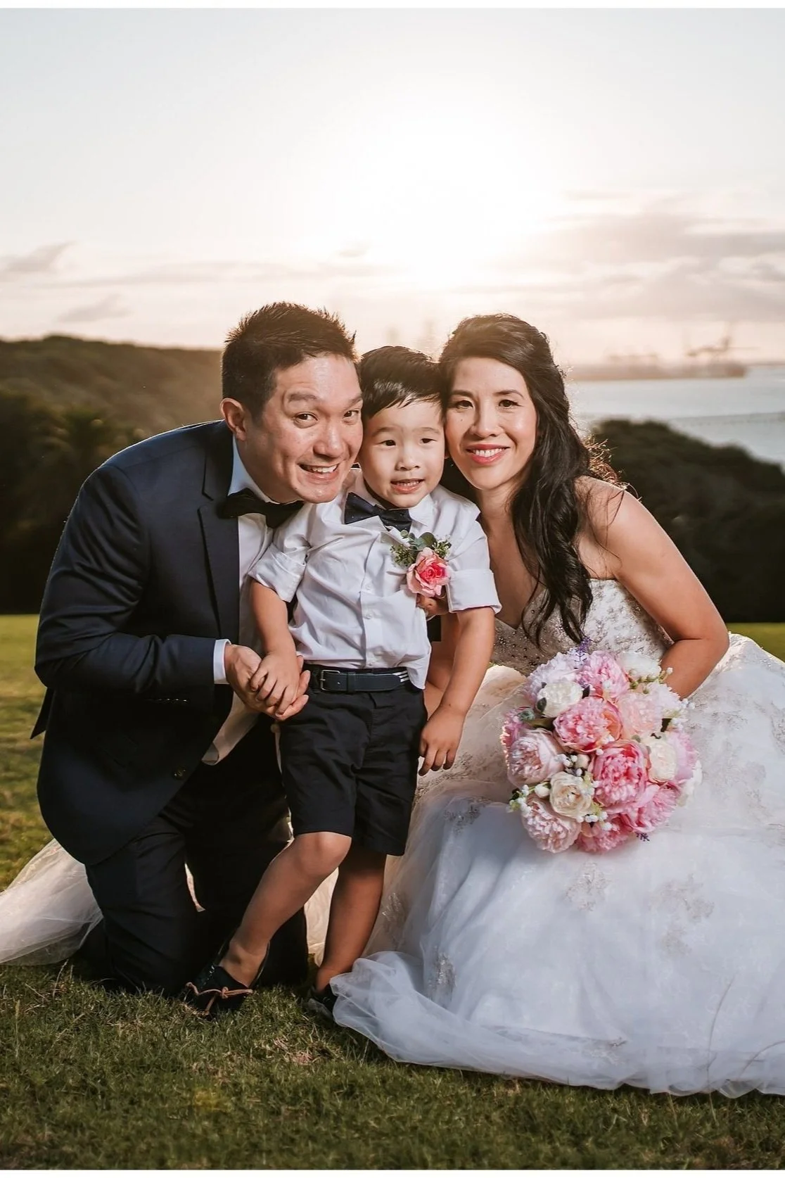 Tokhy &amp; Colin's Post Wedding - Bastion Point Auckland NZ