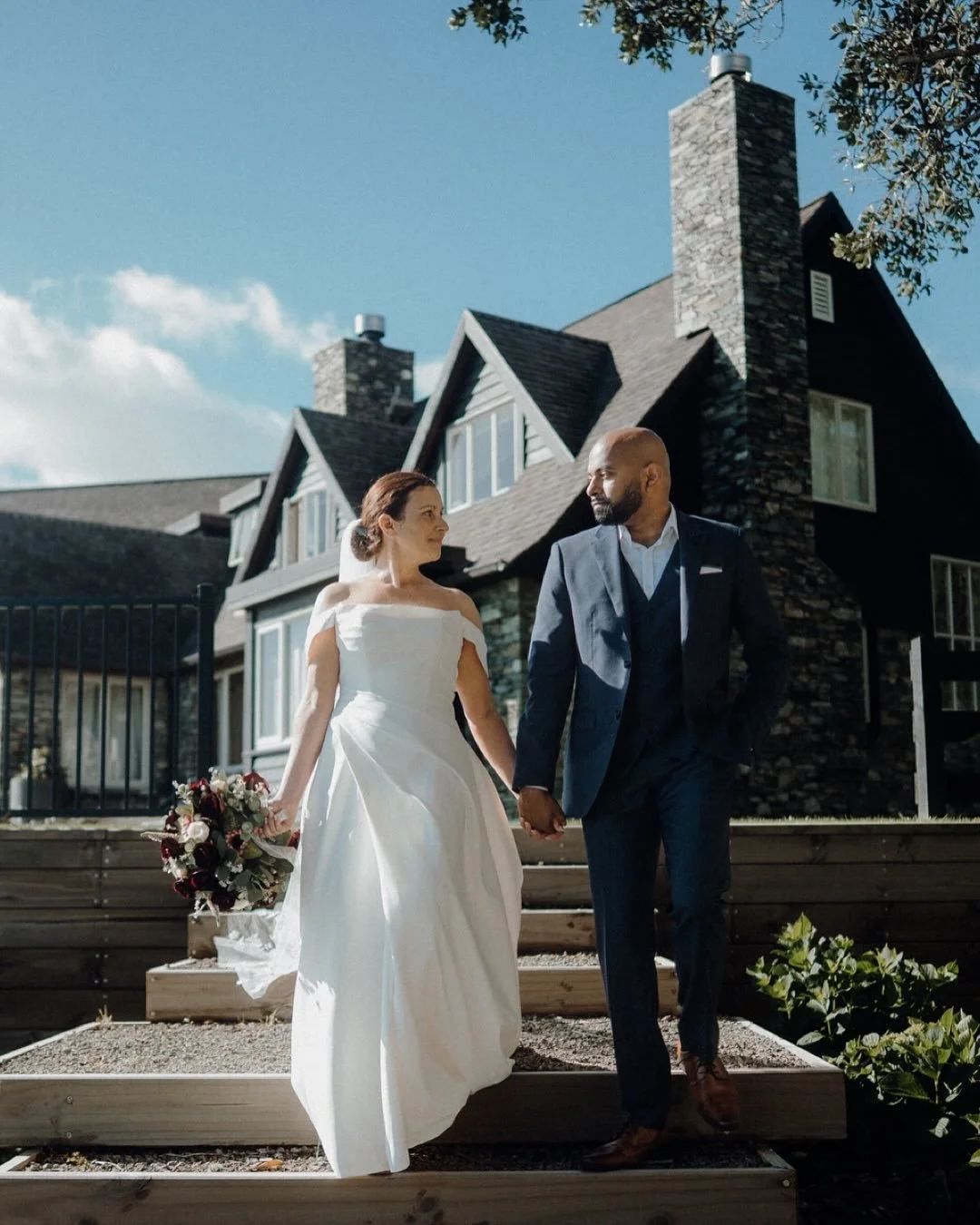 Yesterday&rsquo;s wedding with Mathu and Kyle was pure magic. A beautiful intimate celebration with their families, even when the weather tried to throw hands at us. A full storm hit but we didn&rsquo;t stop or show mercy. We pushed through and creat