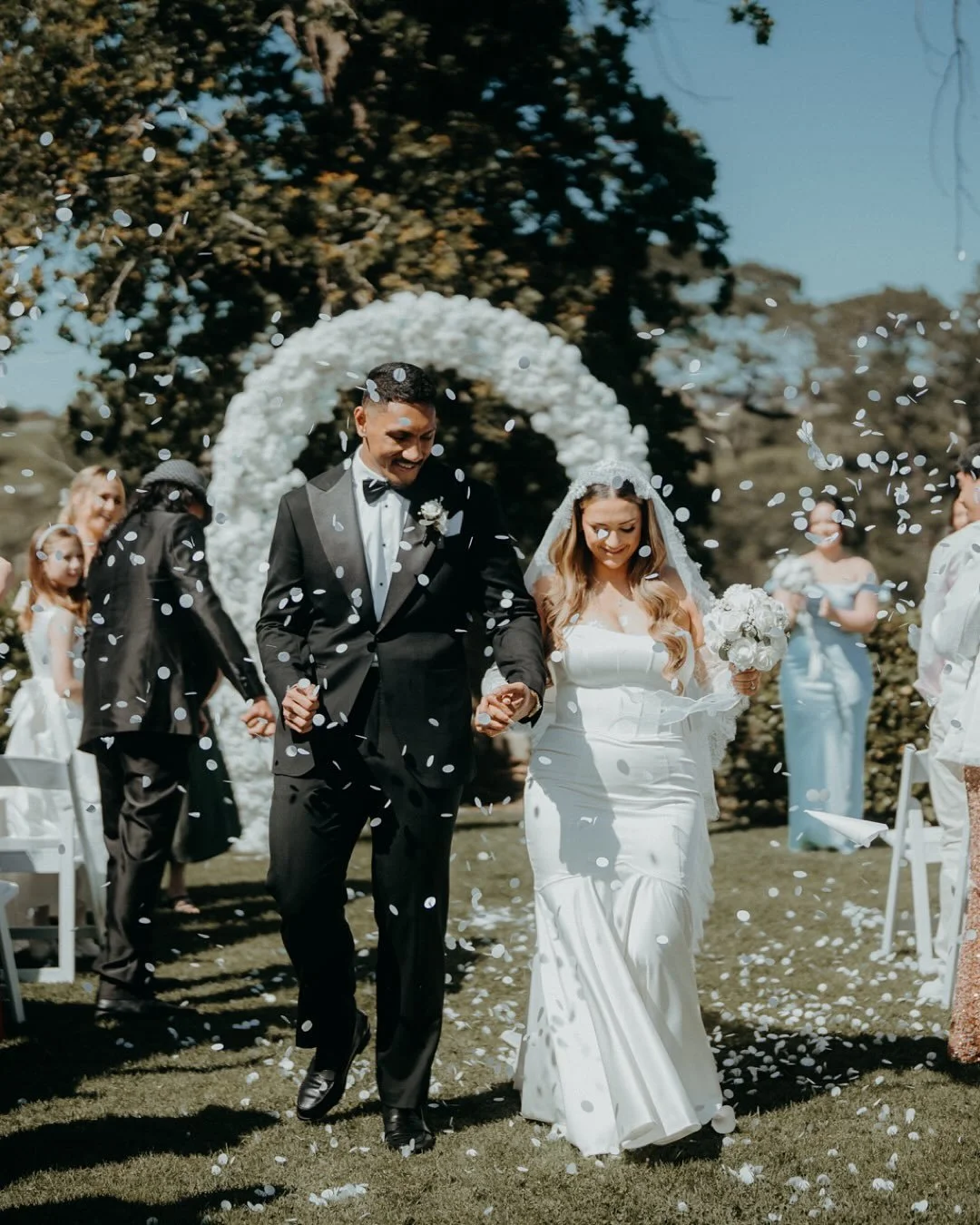 Fuiyoh! Yesterday weather was next-level hot 🔥 I legit had to pour water on myself just to stay alive 😅
But still not as hot as these two Miracle &amp; Natalya were glowing all day! Congratulations Miracle &amp; Natalya! 

Such a lovely time hangin