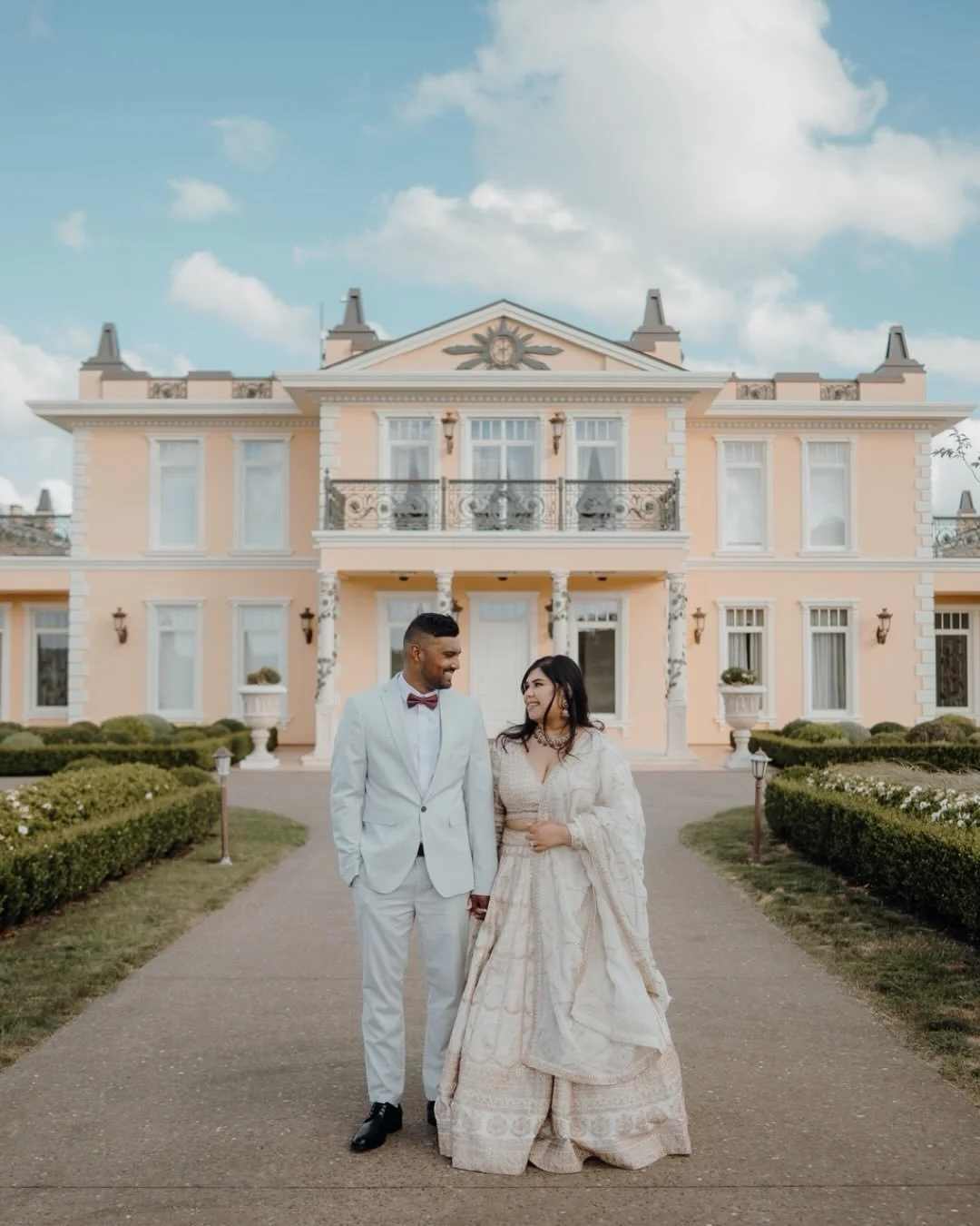 What a dreamy day capturing Krishneel &amp; Shivana's pre-wedding shoot at Lone Pine Estate in Auckland! The light, the grounds, the iconic building, it all came together perfectly with this stunning couple. Shivana, you took my breath away! Can't wa