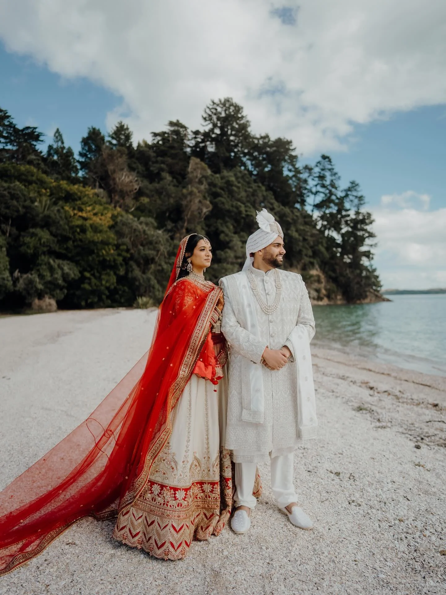 I&rsquo;ve got a bit of an obsession with the first look&hellip; and this is exactly why ❤️ These are those real, raw feelings from Deevan &amp; Rasmita&rsquo;s first look. The nerves, the anticipation, that split second before everything settles&hel