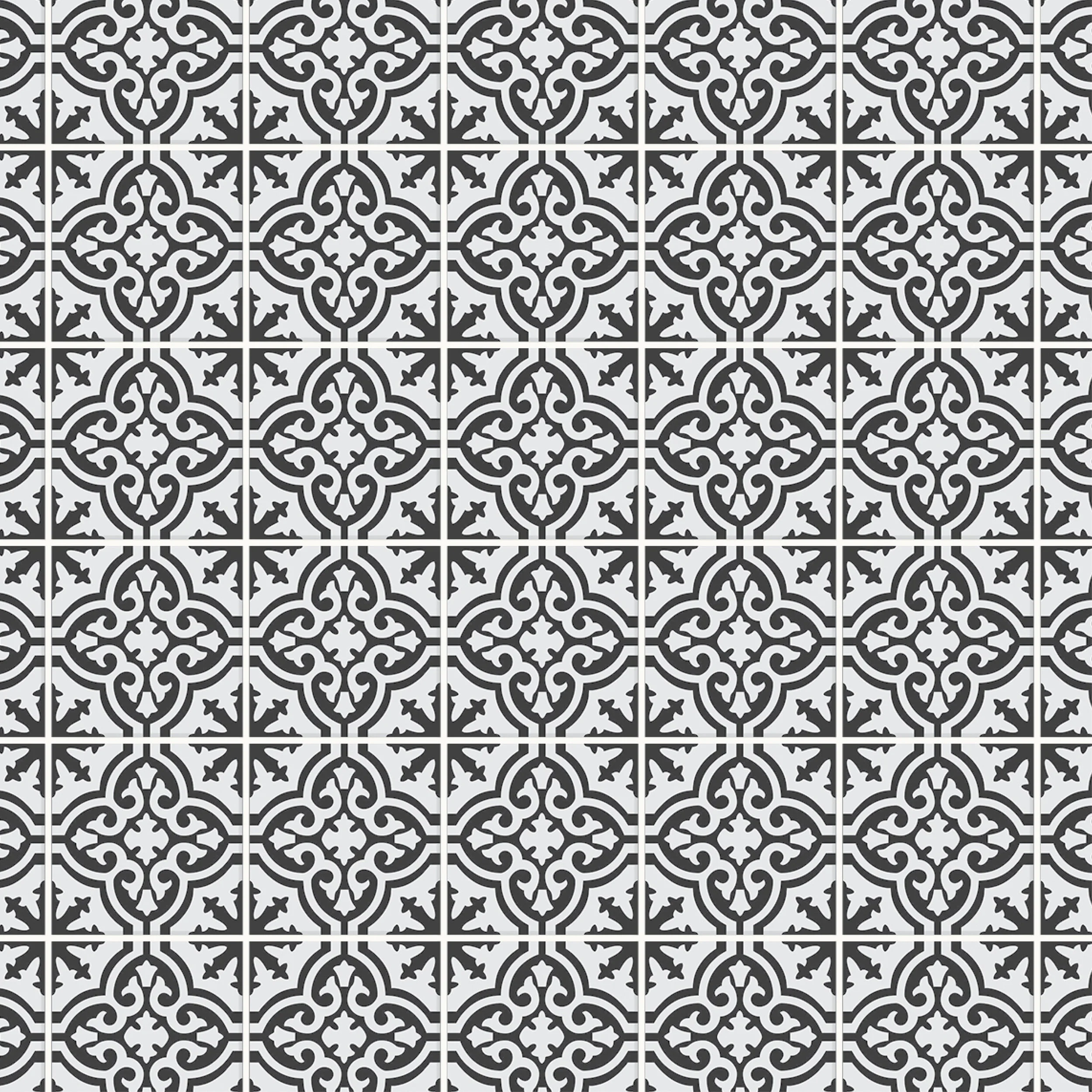 Cuban Tile Printable 1/12 — Jessica Cloe Miniatures