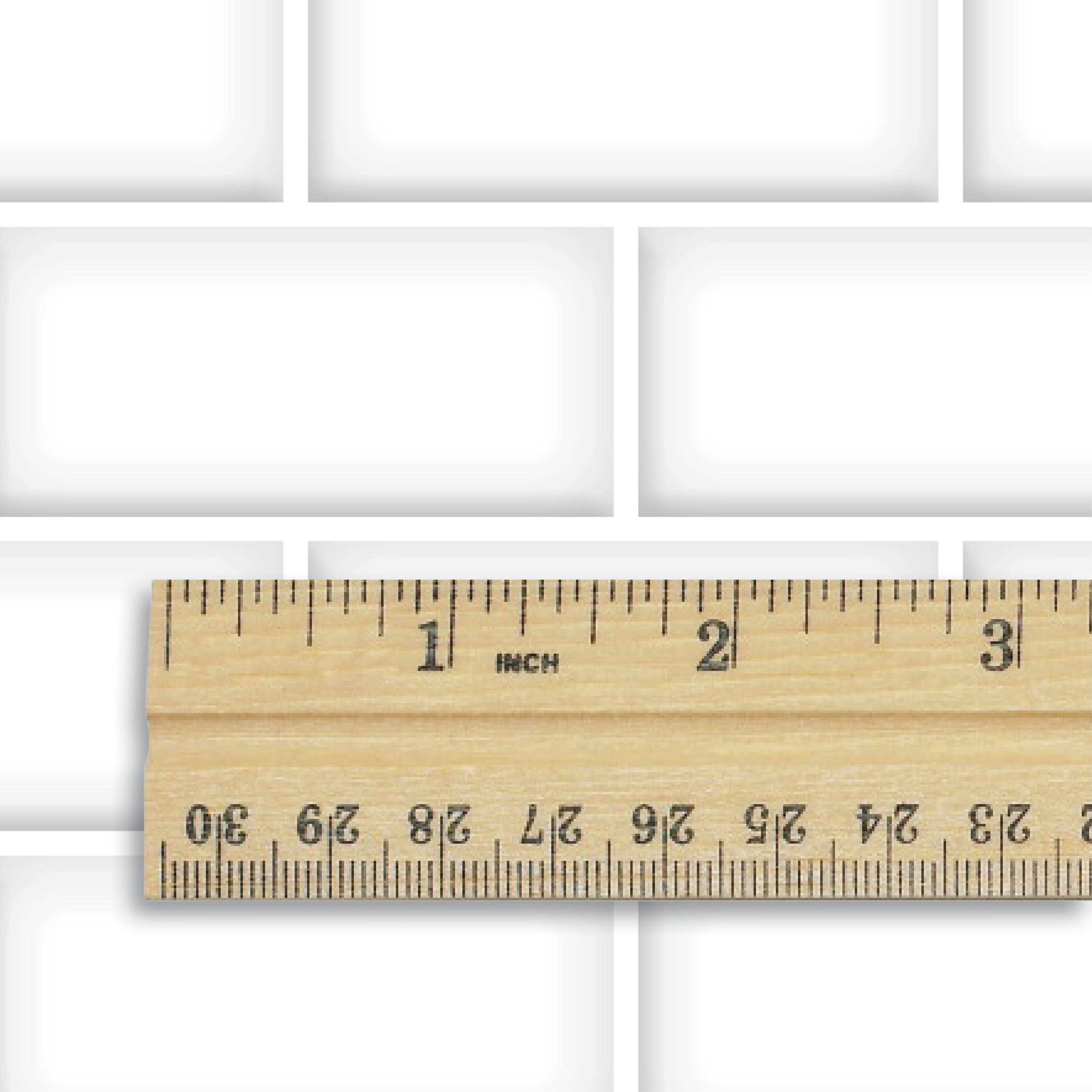 White Subway Tile Grout Printable, How Thick Is 3 215 6 Subway Tiles