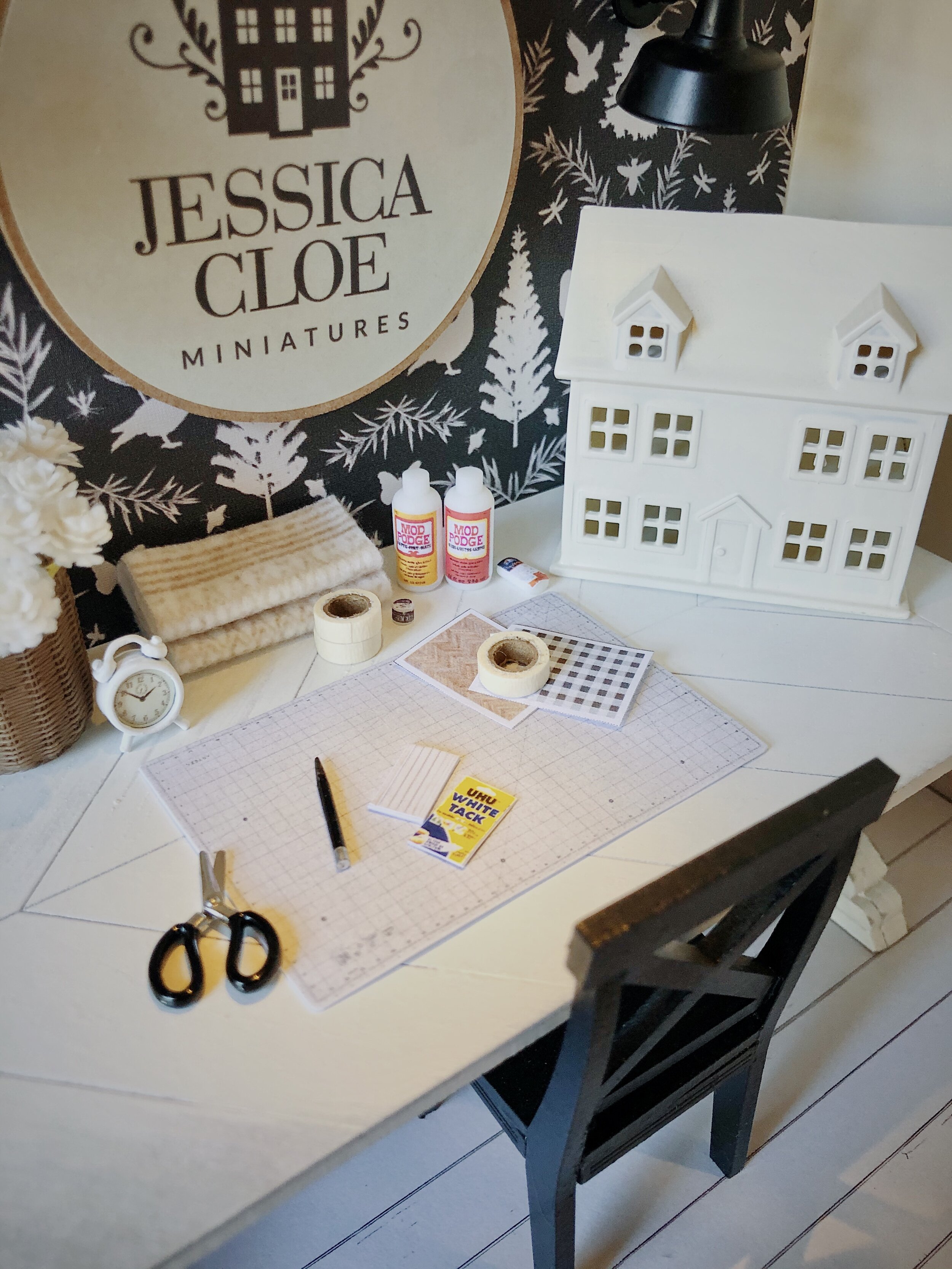 Making it Stick (Dollhouse Adhesive Options) — Jessica Cloe Miniatures