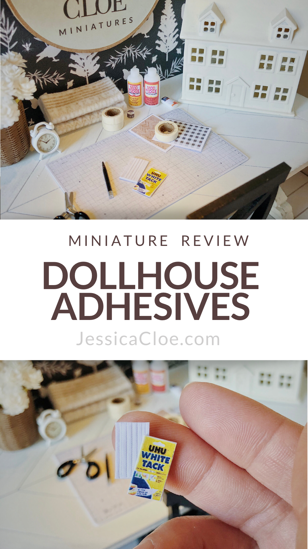 Making it Stick (Dollhouse Adhesive Options) — Jessica Cloe Miniatures