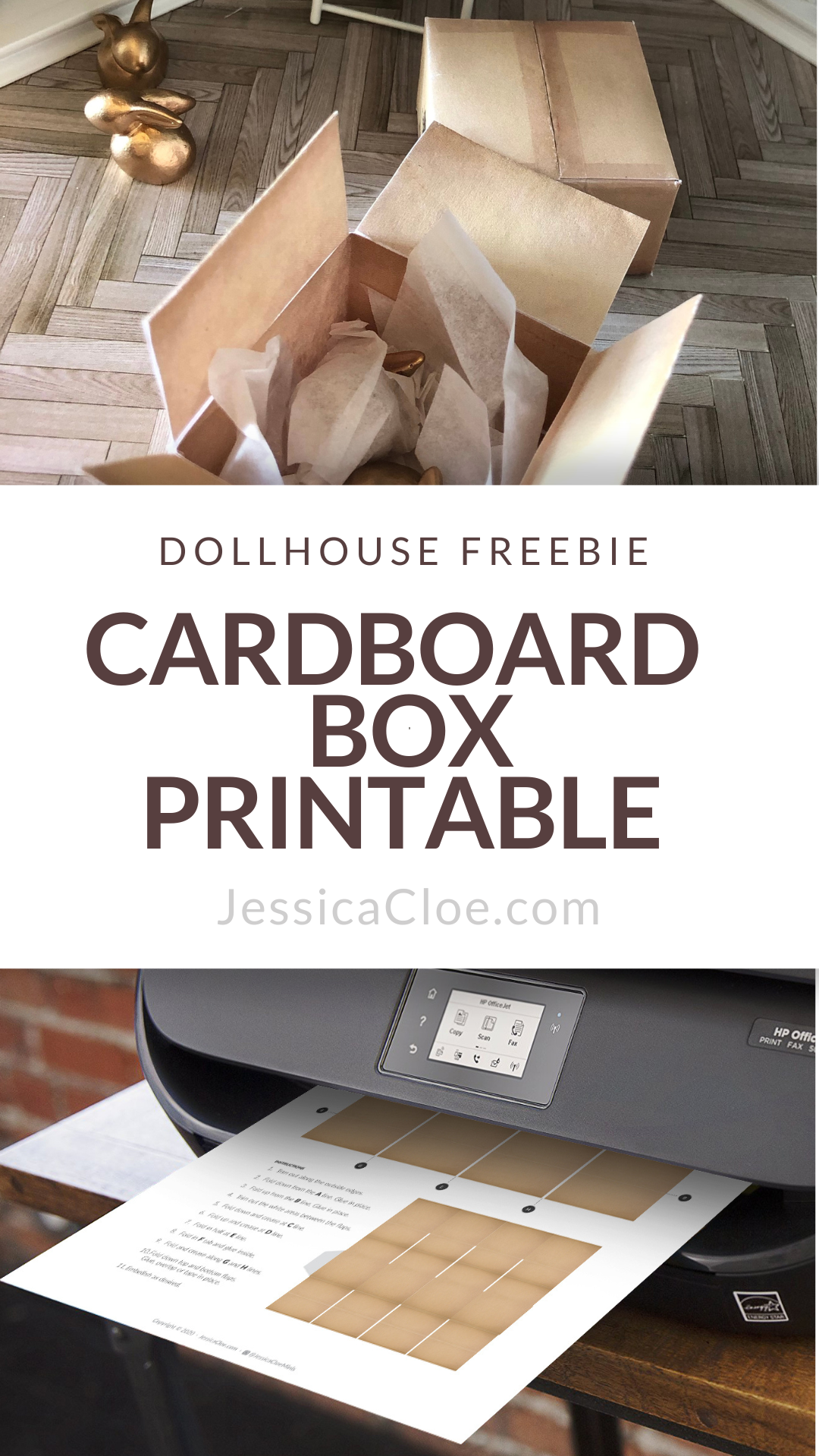 Dollhouse Figures & Accessoires DIY Printable for Cardboard 